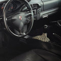 Beige, Black & White Pepita Shift Boot - $65