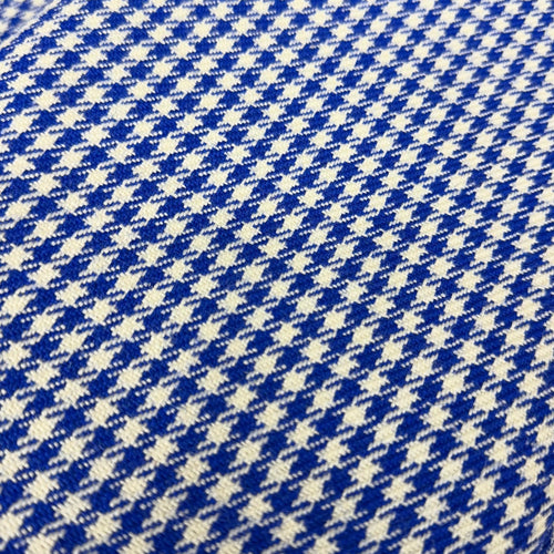 Blue and White Pepita Shift Boot - $65