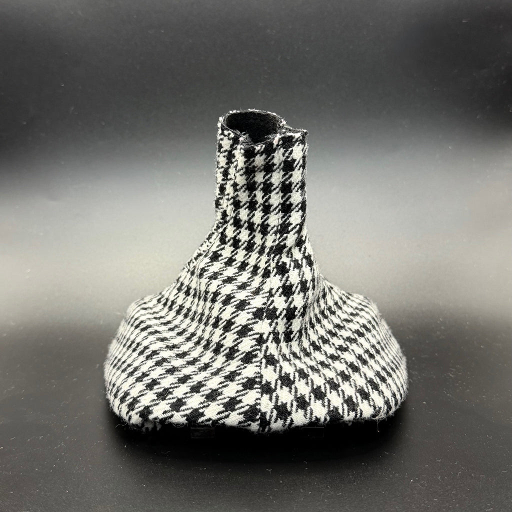 Black and White Pepita - $75