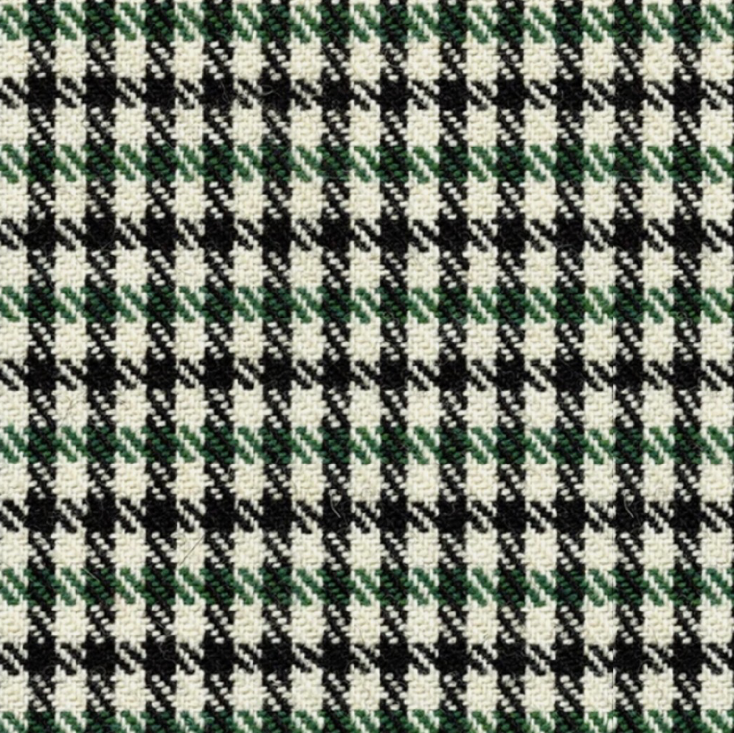Green, Black & White Pepita Shift Boot - $65