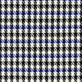 Blue, White and Black Pepita Shift Boot - $75 (Pre-Order)